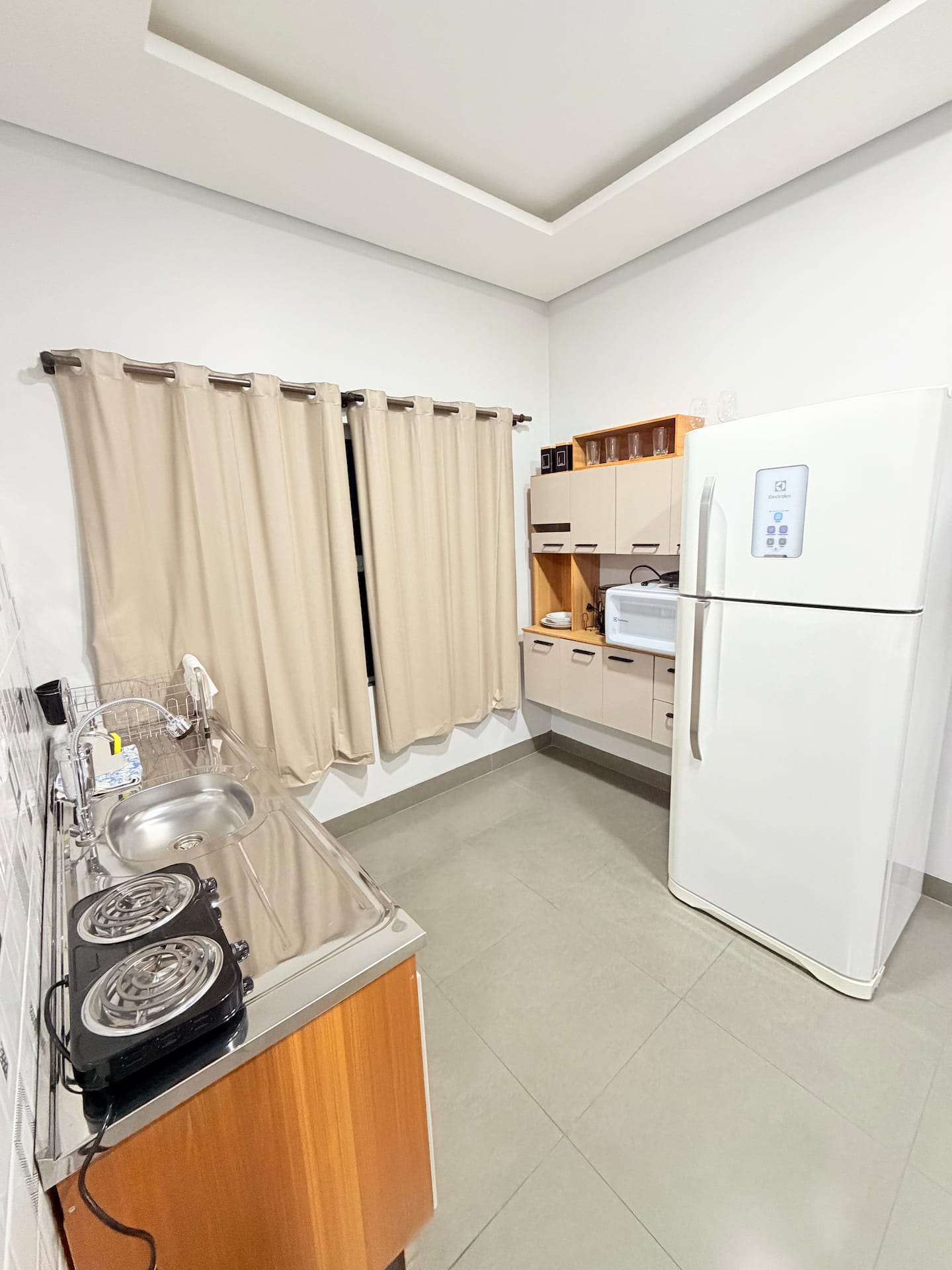 Cozinha compacta do apartamento VivaVida